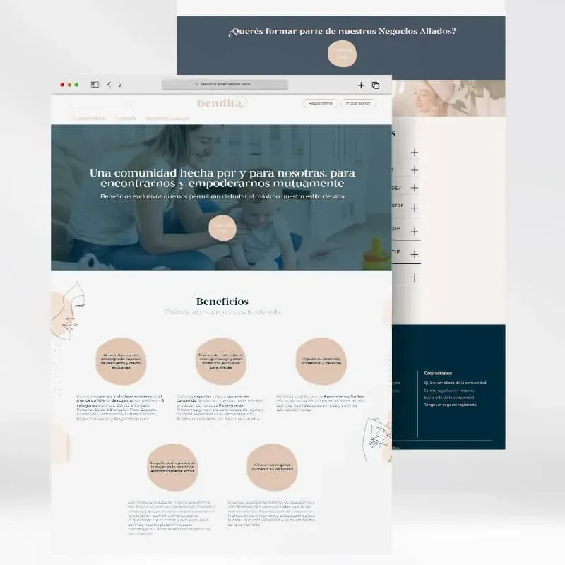 Marketplace de comunidad de mujeres